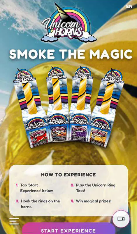 Unicorn Horns view 2